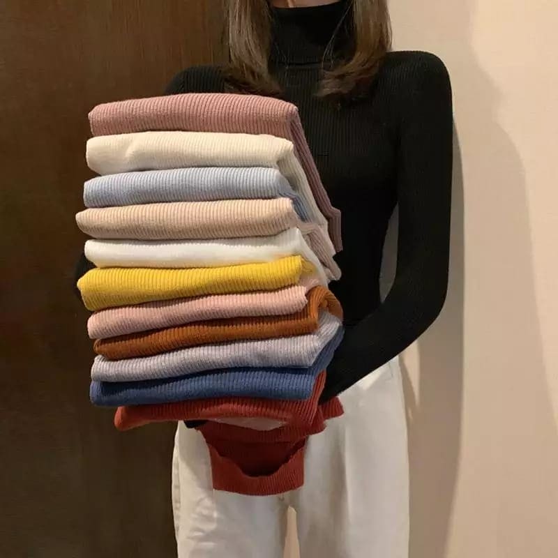 Women Long Sleeve Turtle Neck Sweater, Warm Sweater For Women, Casual Long Sleeve Fleece Pullover Sweater Women Long Sleeve Turtle Neck Sweater, Warm Sweater For Women, Casual Long Sleeve Fleece Pullover Sweater